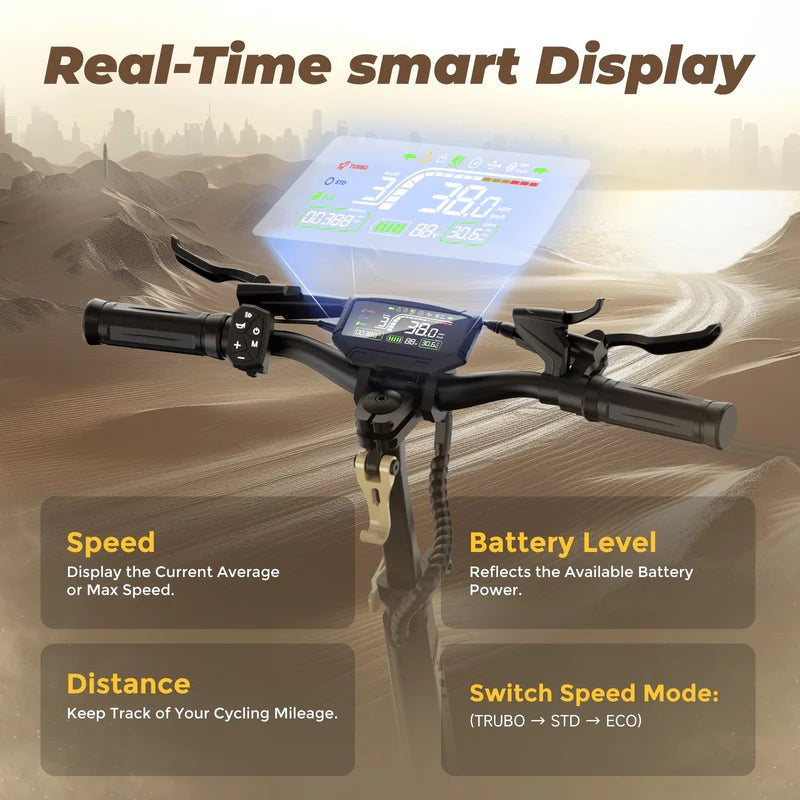 CIRCOOTER Cruiser Pro 2400W Dual Motor Off-road Electric Scooter