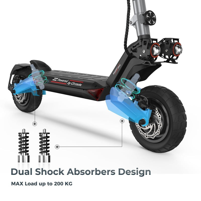 CIRCOOTER Raptor Pro 1600W Dual Motor Off-road Electric Scooter