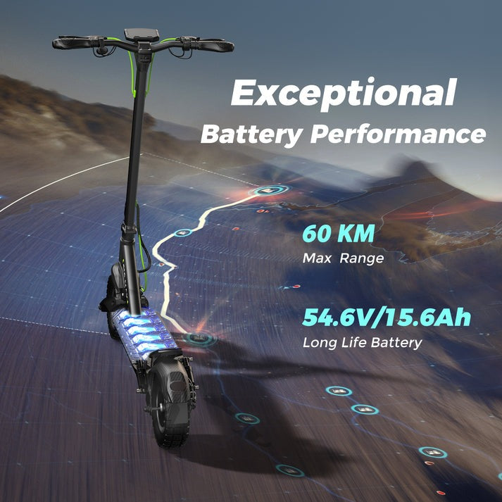 isinwheel S10Max 1000W High-End Commuting Electric Scooter