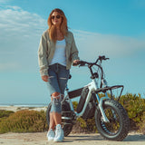 isinwheel Hyper X Electric Scooter with Seat & Basket 700W