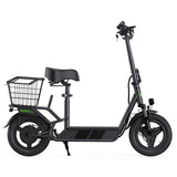 isinwheel Hyper X Electric Scooter with Seat & Basket 700W