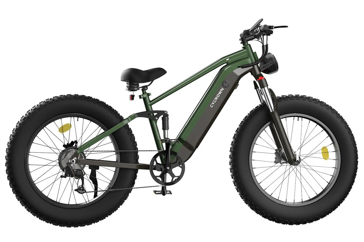 Cycrown CycUltra Fat Tire Step Over Electric Bike
