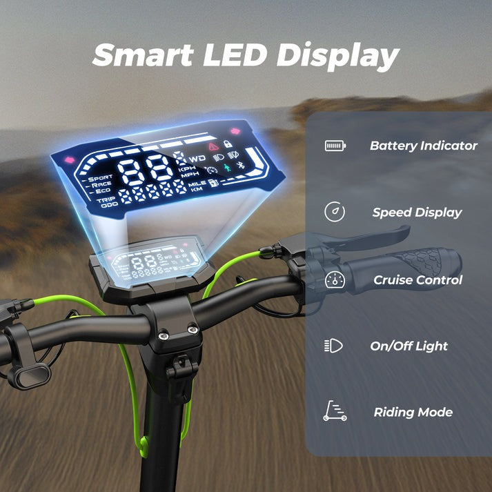isinwheel S10Max 1000W High-End Commuting Electric Scooter