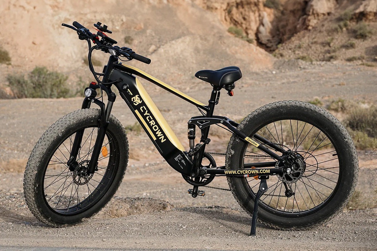 Cycrown CycUltra Fat Tire Step Over Electric Bike