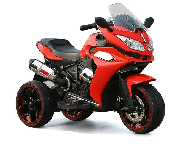 3 Wheel Kids Sports Electric Ride On Motorcycle - 6V