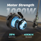 isinwheel S10Max 1000W High-End Commuting Electric Scooter