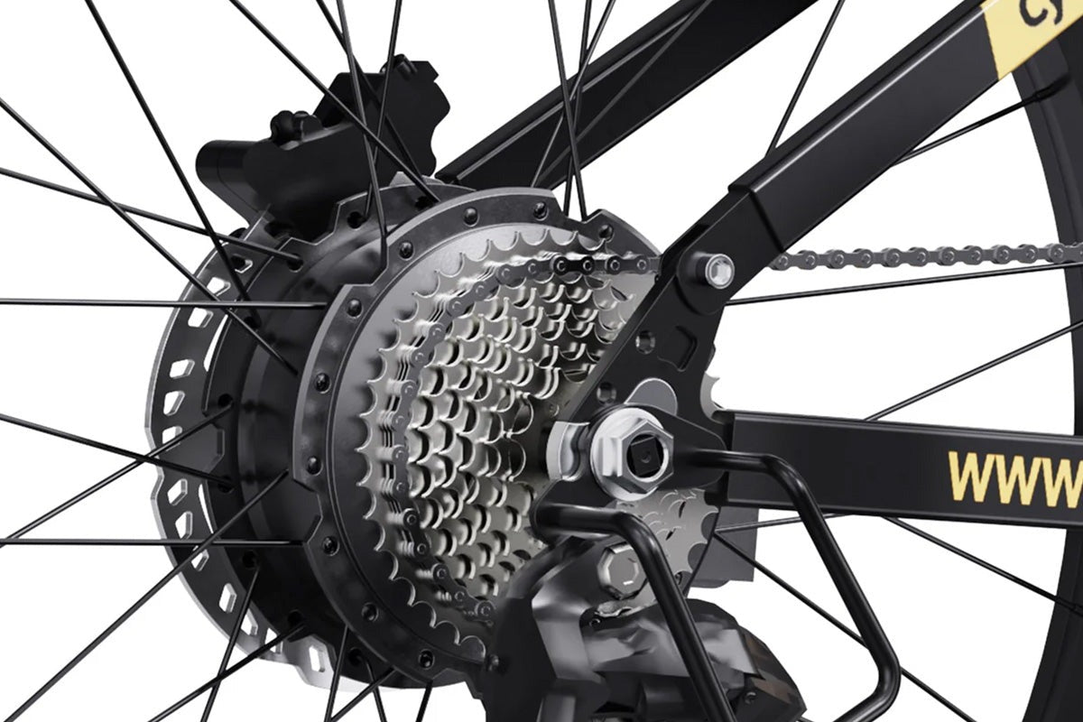 Cycrown CycUltra Fat Tire Step Over Electric Bike