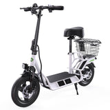 isinwheel Hyper X Electric Scooter with Seat & Basket 700W