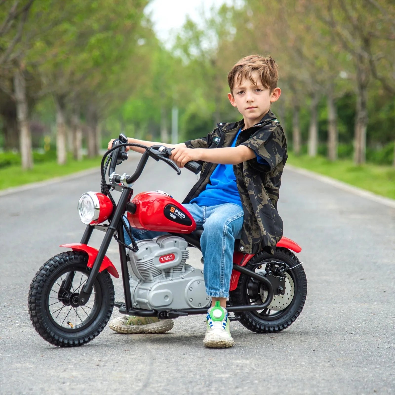 Chopper Electric Ride On Motorcycle - 36V