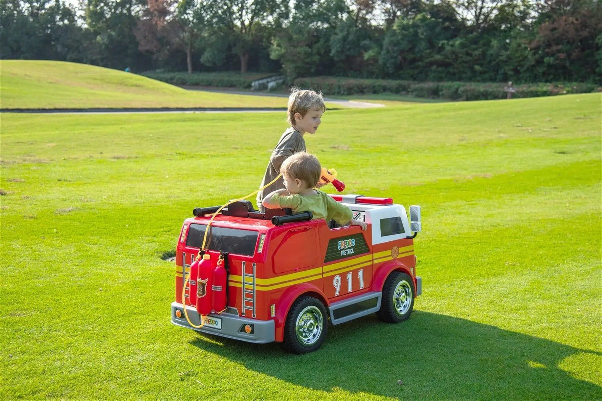 24V Fire Truck 2-Seater Ride on