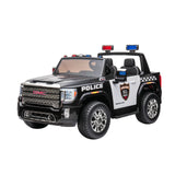 GMC Sierra Denali 2 Seater Police Ride-On Truck-24V