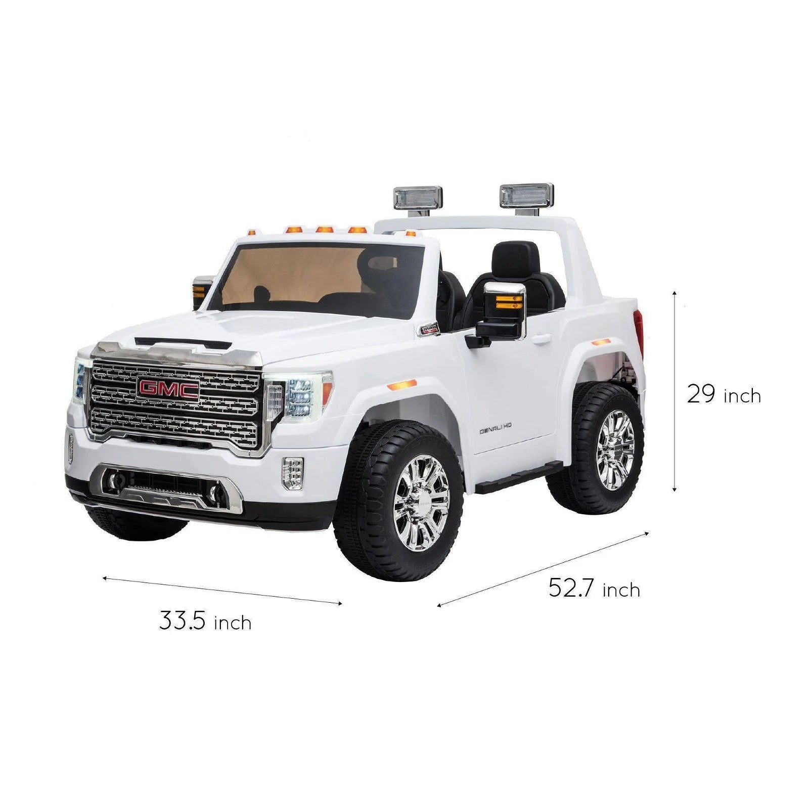 GMC Sierra Denali 2 Seater Ride-On Truck-24V