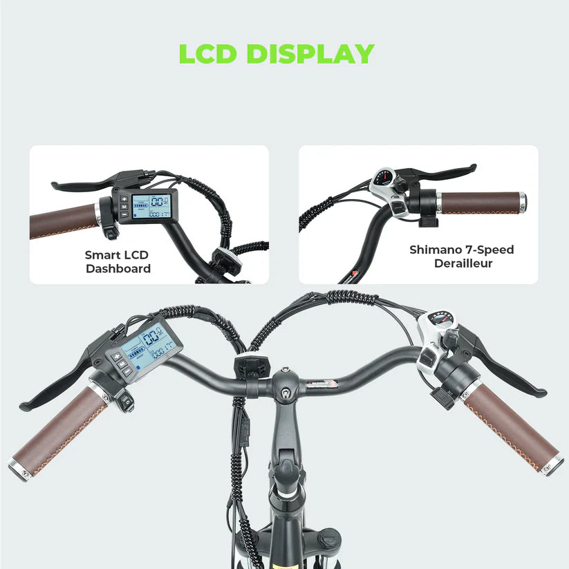 isinwheel U2 500W Electric Cruiser Bike
