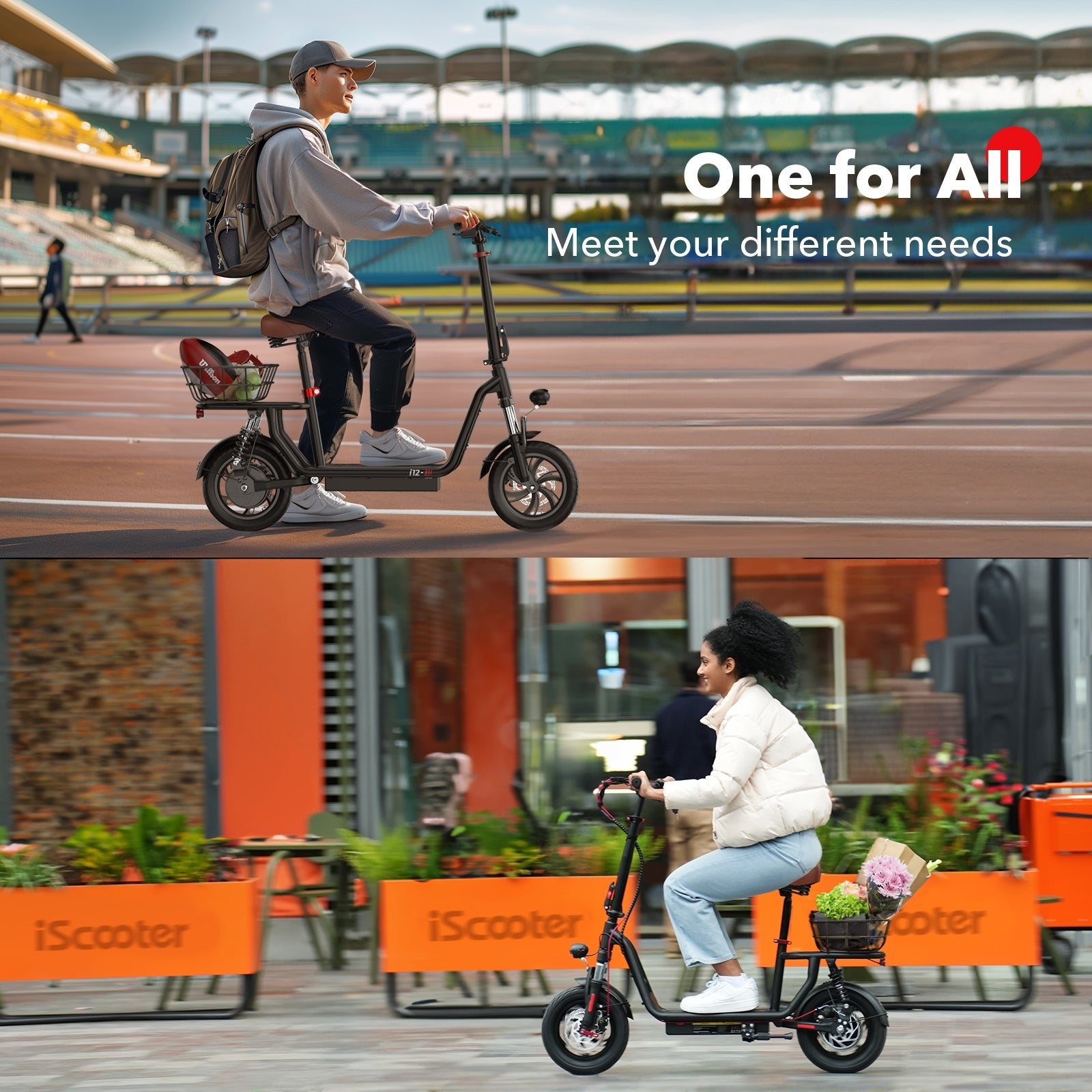 iScooter i12 Commuter Electric Scooter