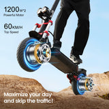 iScooter iX8 Off-Road Dual Motor Electric Scooter