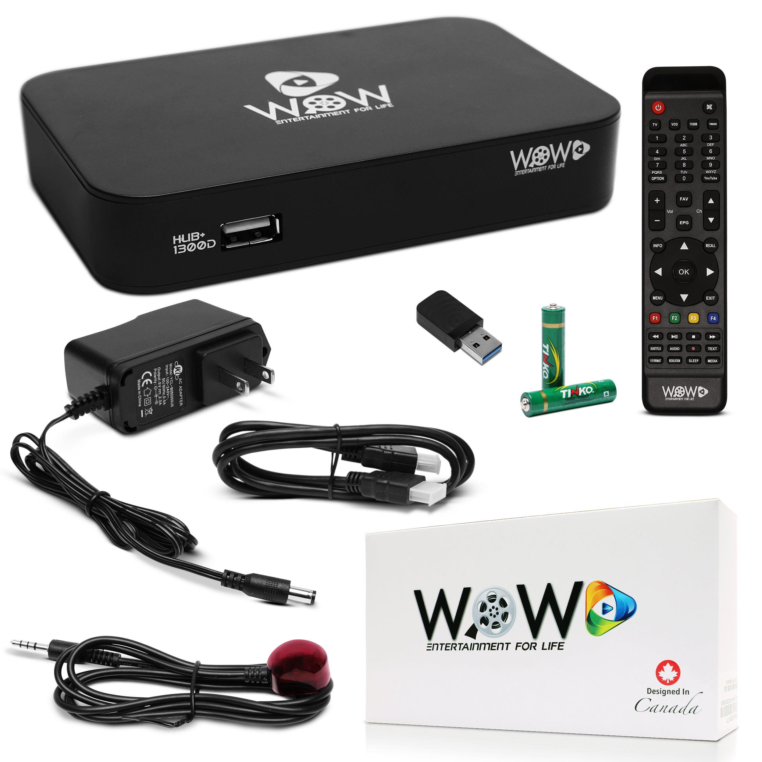 WOW TVHub 1080p HD Media Box