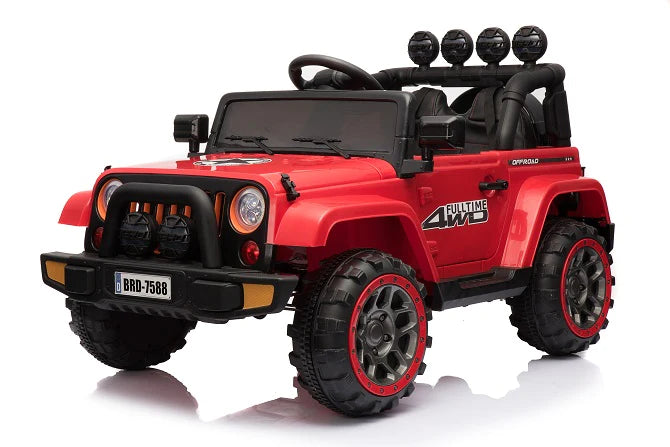 Kids Jeep Mudslinger E-Car With Remote Control (Licensed)