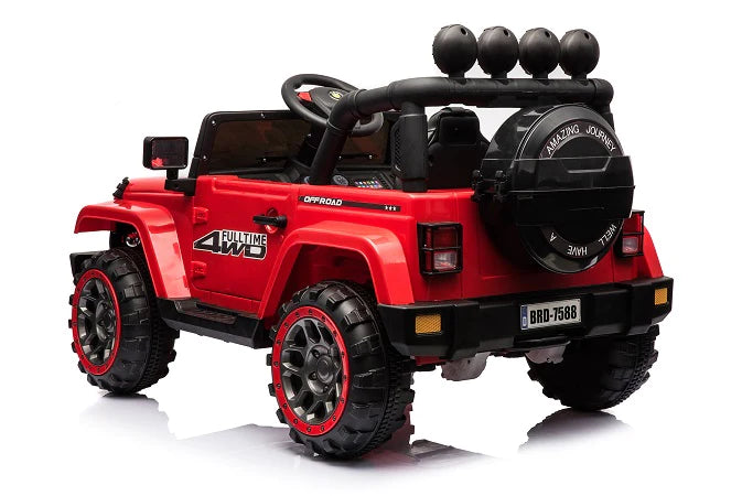 Kids Jeep Mudslinger E-Car With Remote Control (Licensed)