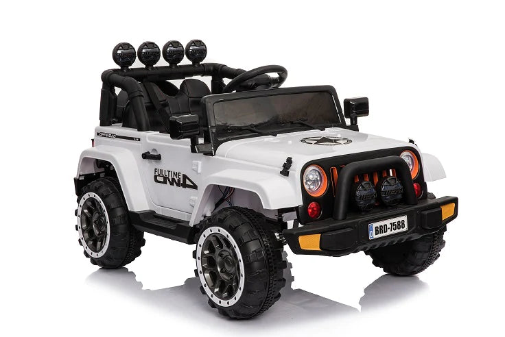 Kids Jeep Mudslinger E-Car With Remote Control (Licensed)