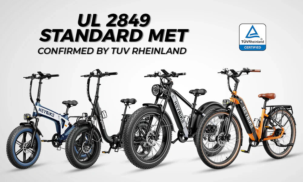 The Importance of TÜV Certification and UL 2849 for Electric Bikes