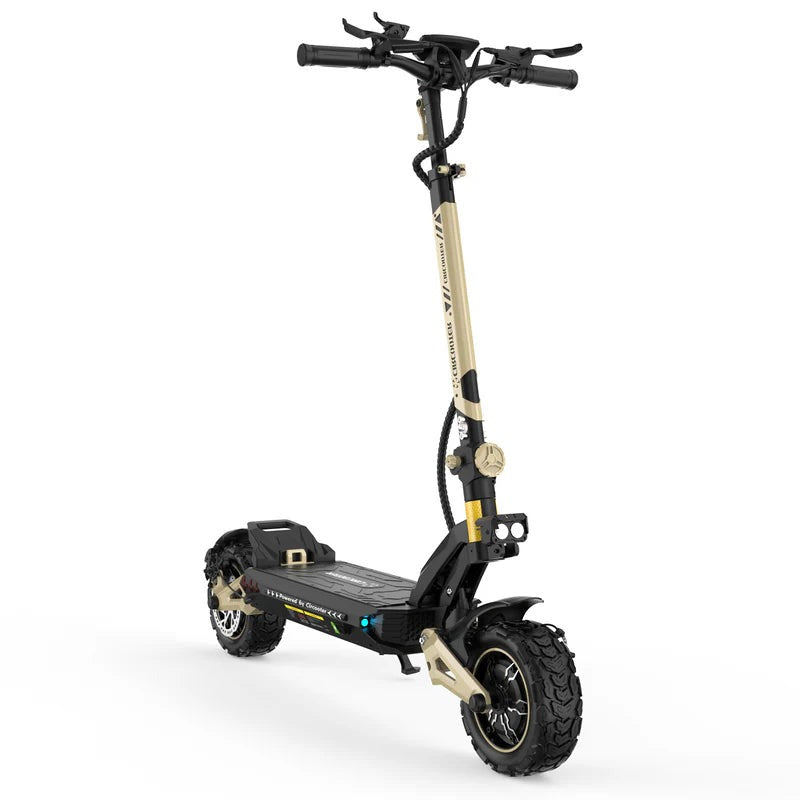 Adult Electric Scooter Circooter Cruiser Pro Electric Scooter - 2400W Dual Motor, 38 MPH, 40 Mile Range Off-Road EScooter Chrome Handlebars