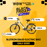 Blutron EB650 Electric Bike- Open Box