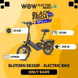 Blutron EB350F - Electric Bike (Open Box)