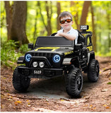 2025 12V Electric Kids Ride On Jeep Wrangler Style Truck