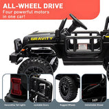 2025 12V Electric Kids Ride On Jeep Wrangler Style Truck