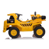 12V CAT Electric Dump Truck 1 Seater Ride-On for kids in yellow – Calgary Alberta Canada