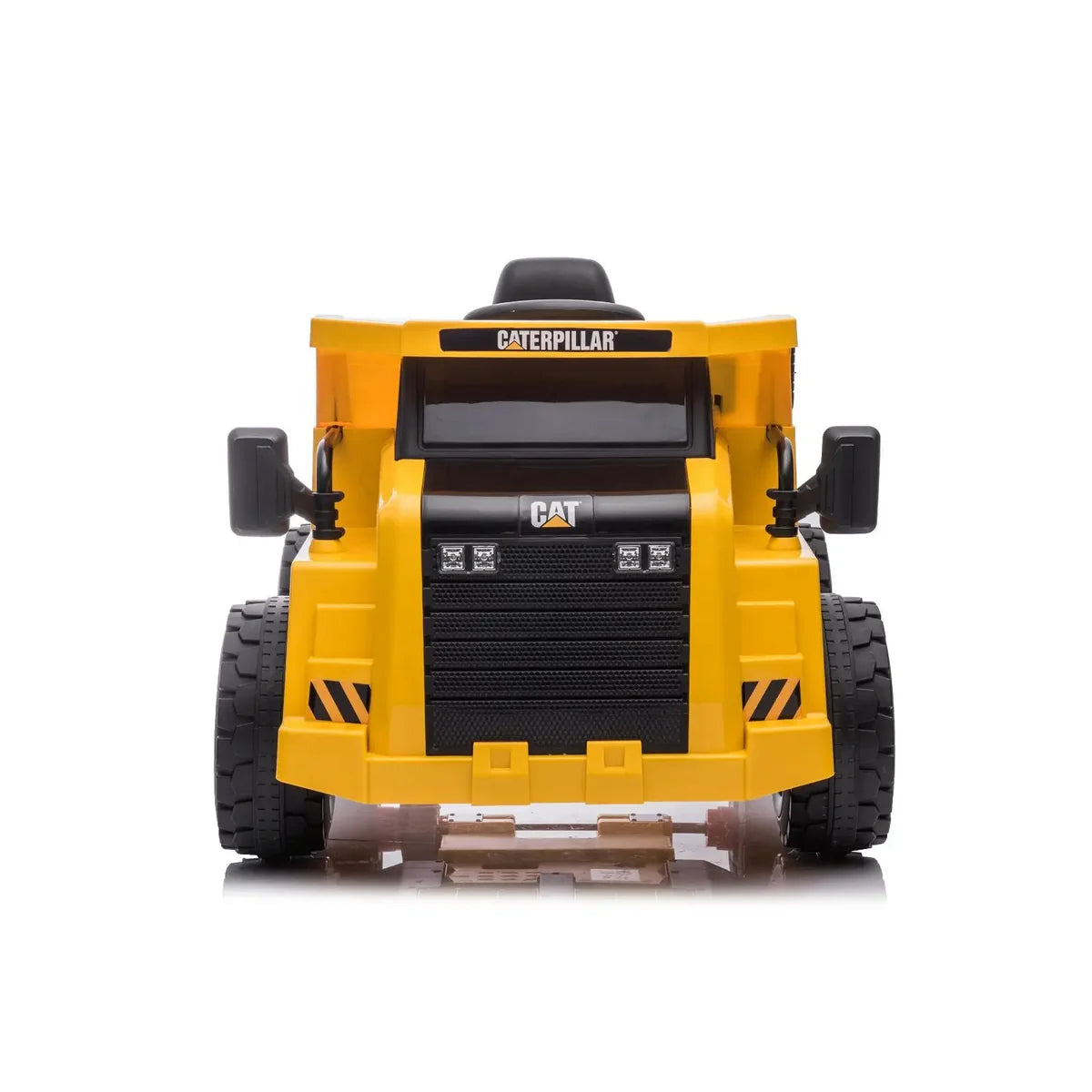 12V CAT Electric Dump Truck 1 Seater Ride-On for kids in yellow – Calgary Alberta Canada