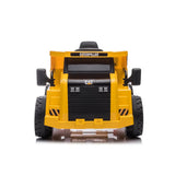 12V CAT Electric Dump Truck 1 Seater Ride-On for kids in yellow – Calgary Alberta Canada