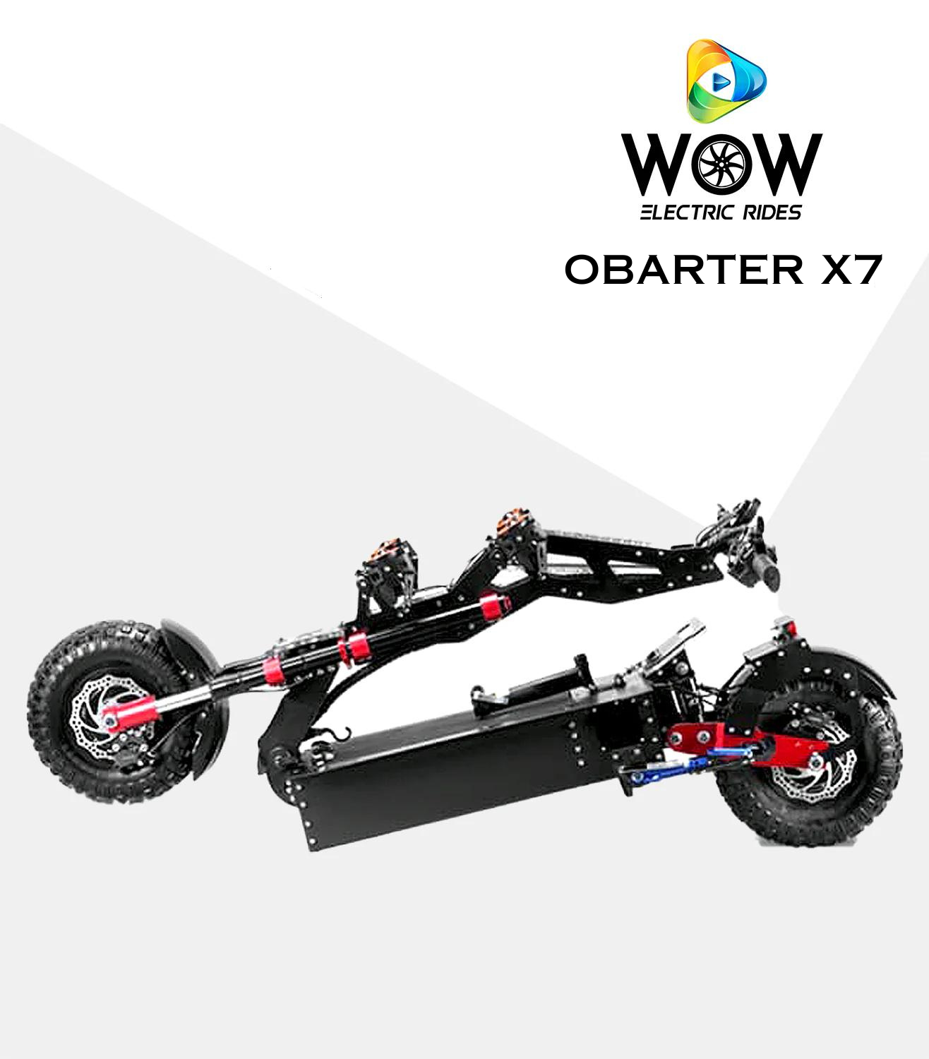 OBARTER X7 Dual Motor 9500w Peak - Battery 60v , 60Ah