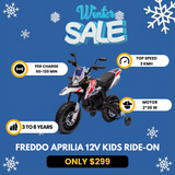 Aprilia 12V Electric-Kids Ride On Motorcycle (FR6200)
