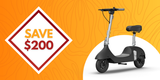 OKAI - EA10 Pro Electric Scooter Motor 900w (Peak) - Battery 48v,10.4Ah