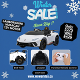 Lamborghini Huracan 4X4 1-Seater 12V Electric Kids Ride on Car (S308)
