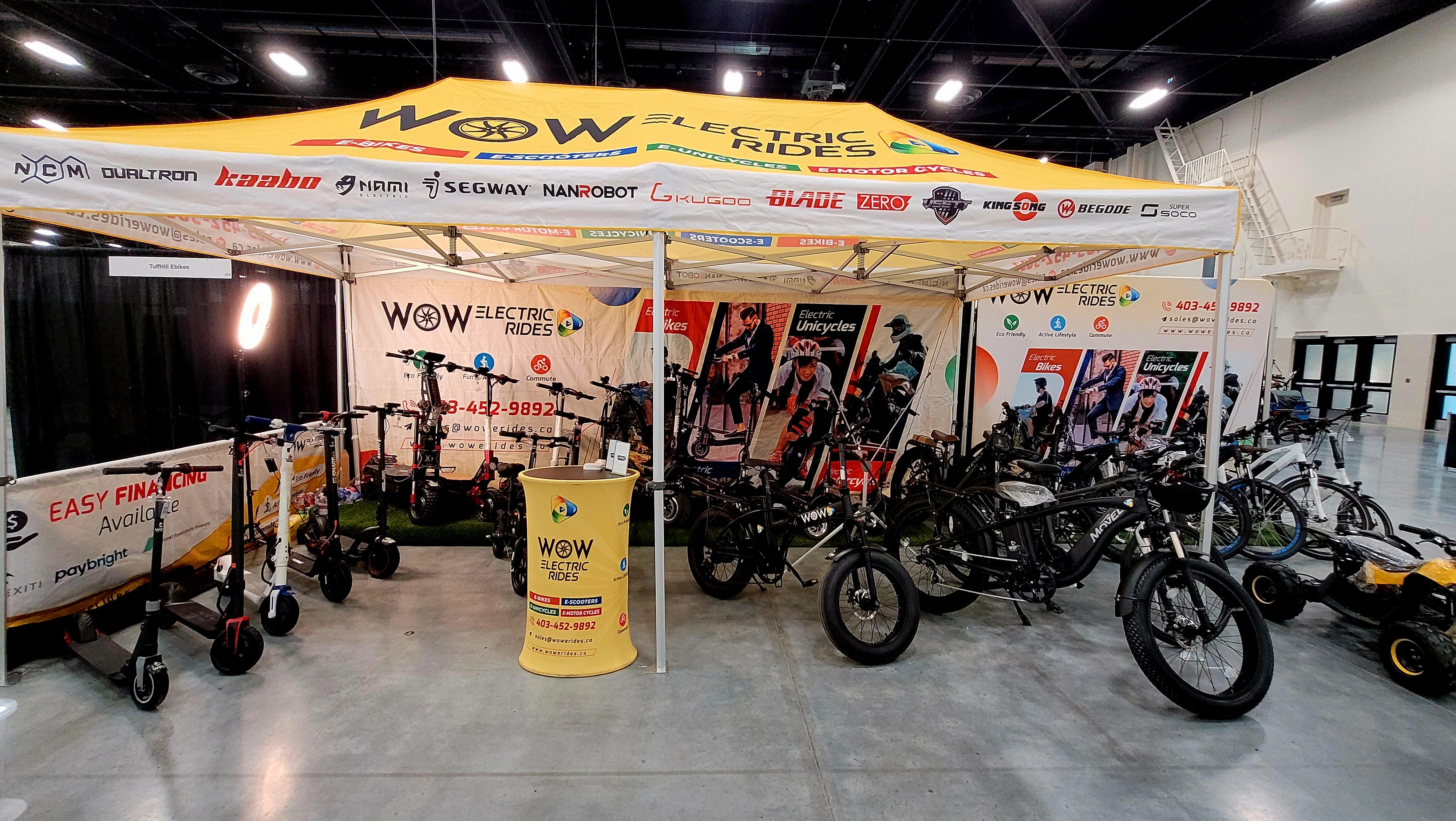 Alberta Bike Show – WOW Electric Rides / WOW Technologies
