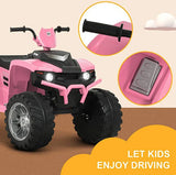 2026 Uenjoy 4X4 12V 1-Seater Off-Road Kids Ride On Car ATV (CH9955)