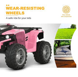 2026 Uenjoy 4X4 12V 1-Seater Off-Road Kids Ride On Car ATV (CH9955)