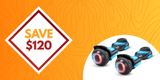 Gyroor G11 Flash Wheel Hoverboard Off Road with LED Lights -Pack of 2