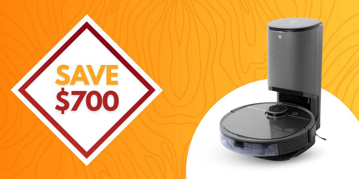 Ecovacs N8 Pro Robot Vacuum and Mop Cleaner