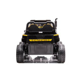 24V 6 Wheeler Tractor Trailer 2 Seater Ride-on with Dump Cart and Parental Remote