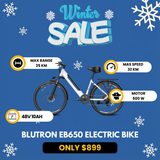 Blutron EB650 Electric Bike- Open Box