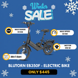 Blutron EB350F - Electric Bike (Open Box)