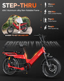 TESWAY X5 PRO Cargo Ebike 2000W 48V 60Ah | Long Range Electric Bike