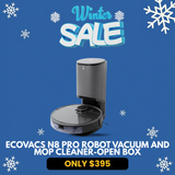 Ecovacs N8 Pro Robot Vacuum and Mop Cleaner-Open Box