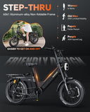 TESWAY X5 AWD Mount 3600W Dual Motor Electric Bike