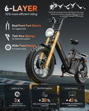 TESWAY X5 AWD Mount 3600W Dual Motor Electric Bike