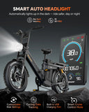 TESWAY X5 AWD Mount 3600W Dual Motor Electric Bike