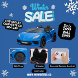 Chevrolet Corvette C8 4X4 24V 2 Seater-Kids Ride On Car